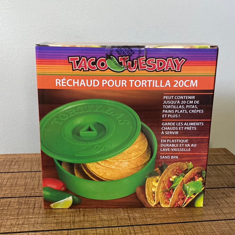 NWT 8” Tortilla Warmer